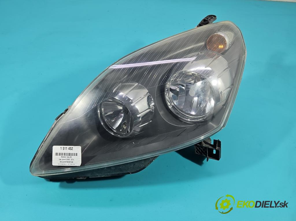 Opel Zafira B 2005-2014 1.9 cdti 120 HP manual 88 kW 1910 cm3 5- Reflektor: ľavý 13252472LH (Kľučka dverí ostatné)