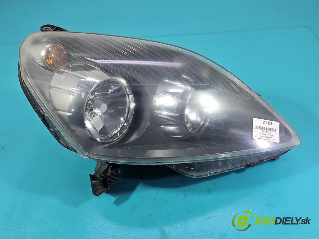 Opel Zafira B 2005-2014 1.9 cdti 120 HP manual 88 kW 1910 cm3 5- Reflektor: pravý 0301214202 (Svetlo predné pravé)