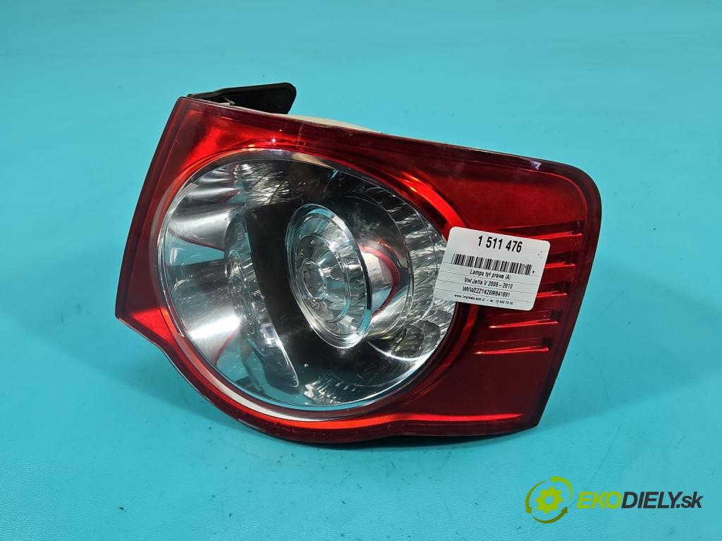 Vw Jetta V 2005-2010 1.9 tdi 105 hp manual 77 kW 1896 cm3 4- světlo zadní pravé 1K5945096G (Klika dveří ostatní)