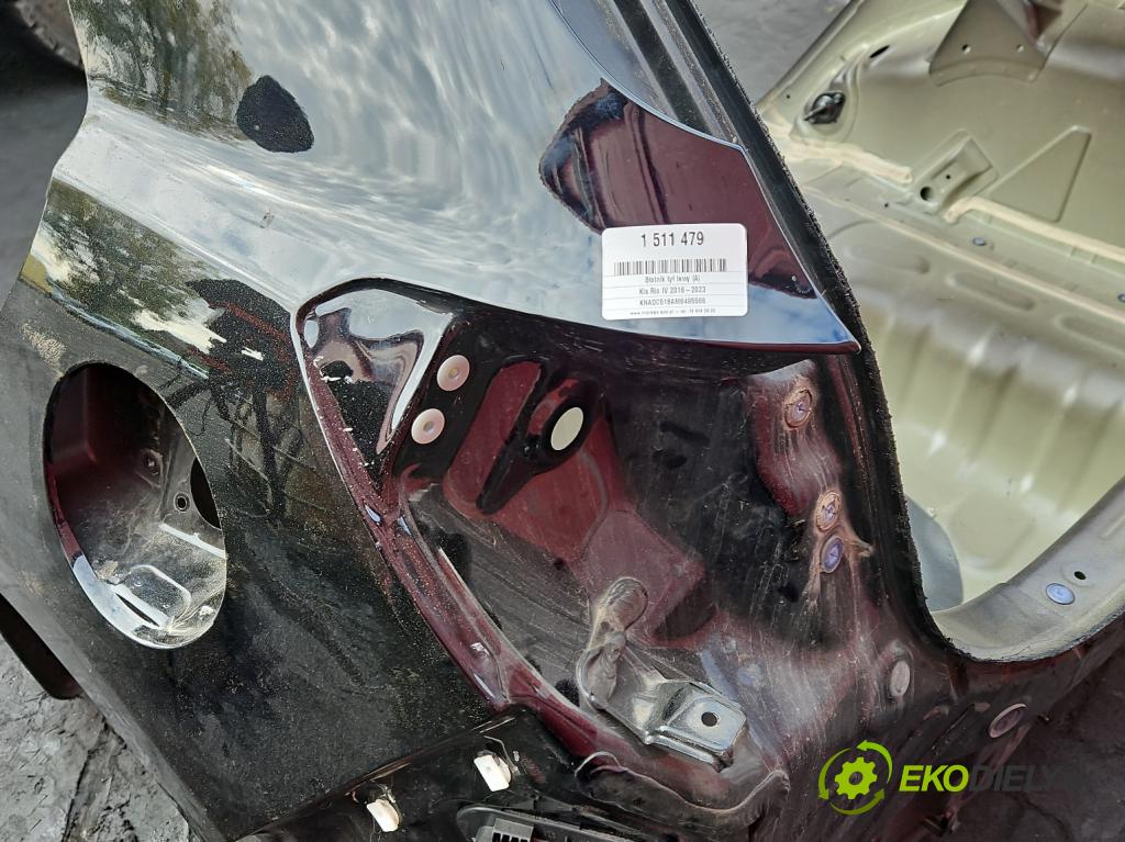 Kia Rio IV 2016-2023 1.2 16V 84KM manual 61.8 kW 1197 cm3 5- blatnik zadní levý