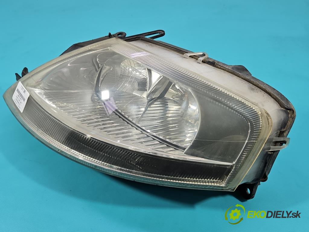 Citroen C3 I 2002-2009 1.4 8v 73 HP manual 54 kW 1360 cm3 5- Reflektor: ľavý 9680157580 (Kľučka dverí ostatné)