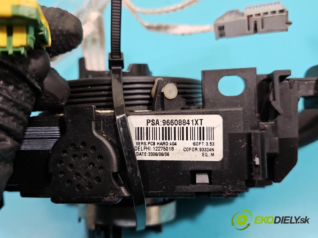 Citroen C3 I 2002-2009 1.4 8v 73 HP manual 54 kW 1360 cm3 5- prepínač komplex: 96608841XT (Prepínacie páčky pod volantom)