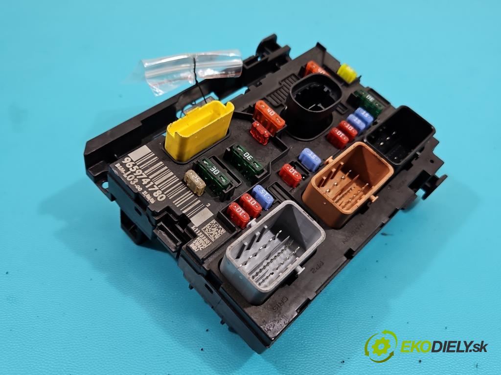 Citroen C3 I 2002-2009 1.4 8v 73 HP manual 54 kW 1360 cm3 5- riadiaca jednotka ostatné 9659741780