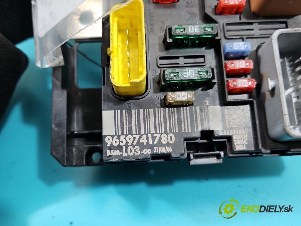 Citroen C3 I 2002-2009 1.4 8v 73 HP manual 54 kW 1360 cm3 5- riadiaca jednotka ostatné 9659741780