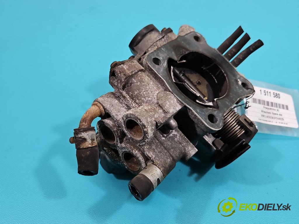 Mitsubishi Space star 1.6 16V 98 HP manual 72 kW 1584 cm3 5- klapka (Škrtiaca klapka)