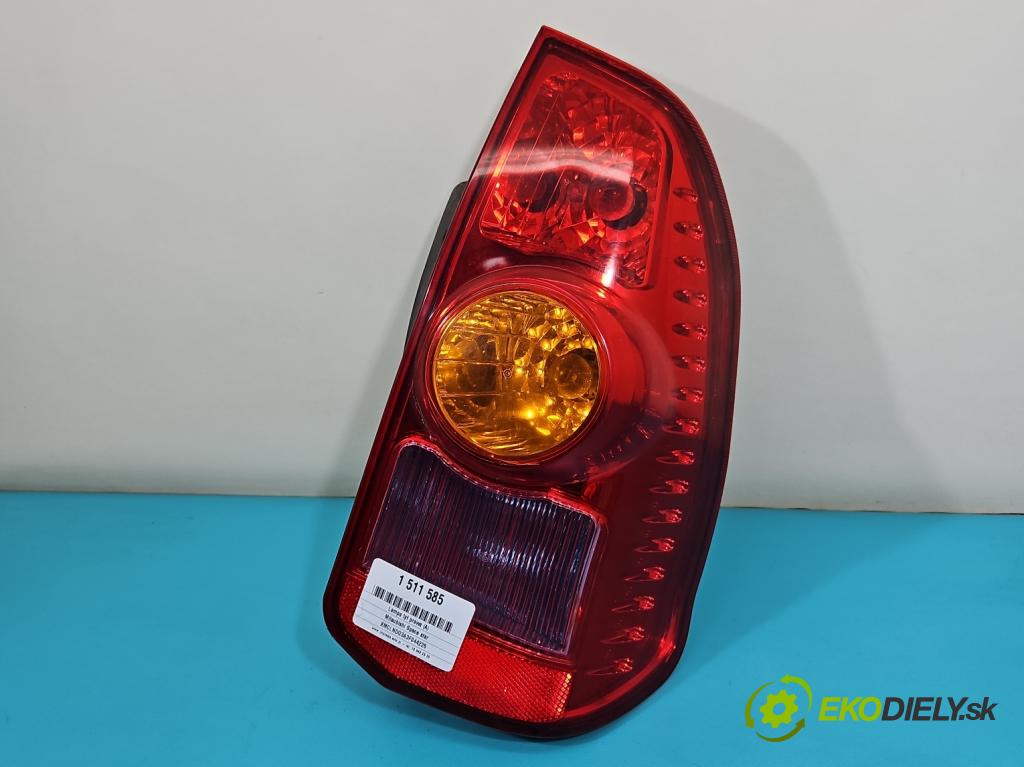 Mitsubishi Space star 1.6 16V 98 HP manual 72 kW 1584 cm3 5- svetlo / reflektor zadné pravé MR913174 (Kľučka dverí ostatné)