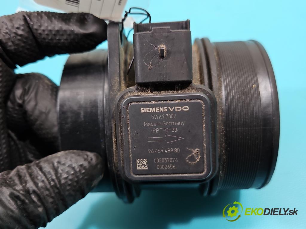 Ford Focus Mk2 2004-2011 2.0 tdci 136 HP manual 100 kW 1997 cm3 5- průtokoměr: 5WK97002 (Váha vzduchu)