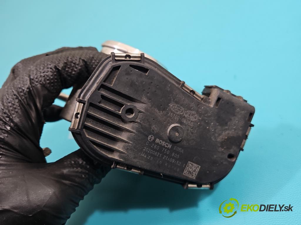 Kia Rio IV 2016-2023 1.2 16V 84KM manual 61,8 kW 1197 cm3 5- klapka 35100-08050 (Škrtiaca klapka)