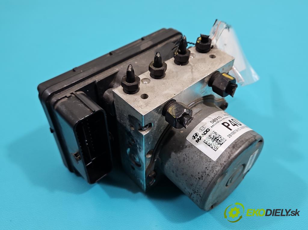 Kia Rio IV 2016-2023 1.2 16V 84KM manual 61.8 kW 1197 cm3 5- čerpadlo abs 58910-H8400 (Pumpa ABS)