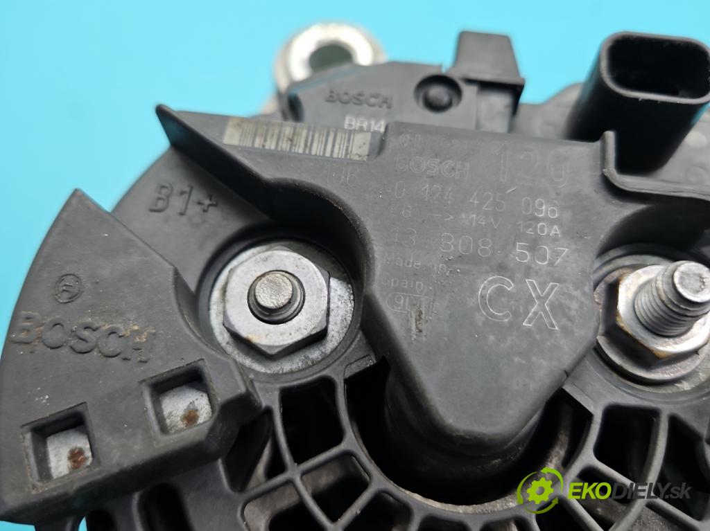Opel Zafira B 2005-2014 1.9 cdti 120 HP manual 88 kW 1910 cm3 5- Alternator 0124425096 (Alternátor)