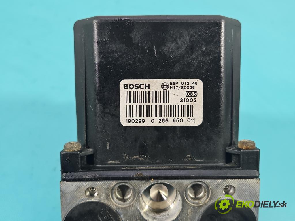 Audi A4 B6 2000-2004 2.0 20v (ALT) 131 HP manual 96 kW 1984 cm3 5- čerpadlo abs 0265225048 (Pumpa ABS)