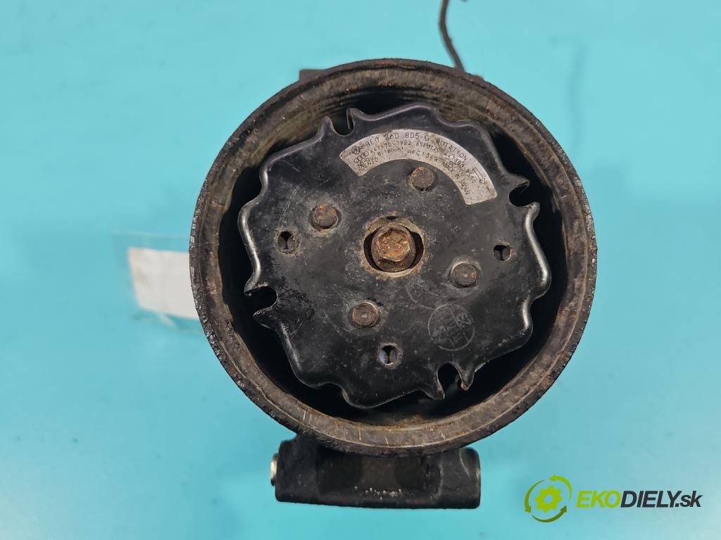 Audi A4 B6 2000-2004 2.0 20v (ALT) 131 HP manual 96 kW 1984 cm3 5- Kompresor: klimatizácie 447220-8412 (Kompresor klimatizácie)