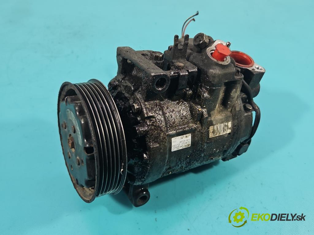 Audi A4 B6 2000-2004 2.0 20v (ALT) 131 HP manual 96 kW 1984 cm3 5- Kompresor: klimatizácie 447220-8412 (Kompresor klimatizácie)