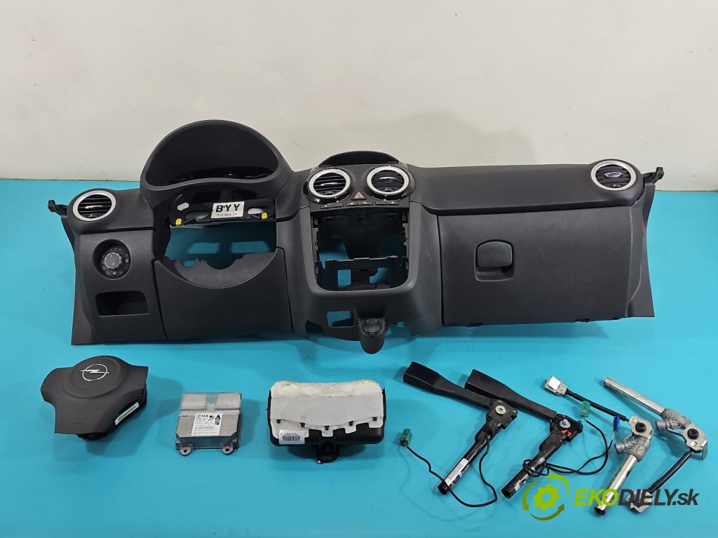 Opel Corsa D 2006-2014 1.3 cdti 75 hp manual 55 kW 1248 cm3 5- kokpit,přistrojova deska 