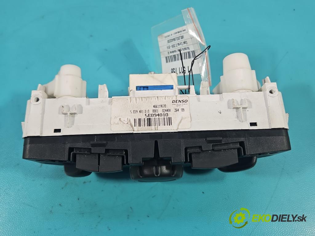 Opel Corsa D 2006-2014 1,3.0 cdti 75 hp manual 55 kW 1248 cm3 5- palubní deska panel topení 466119570