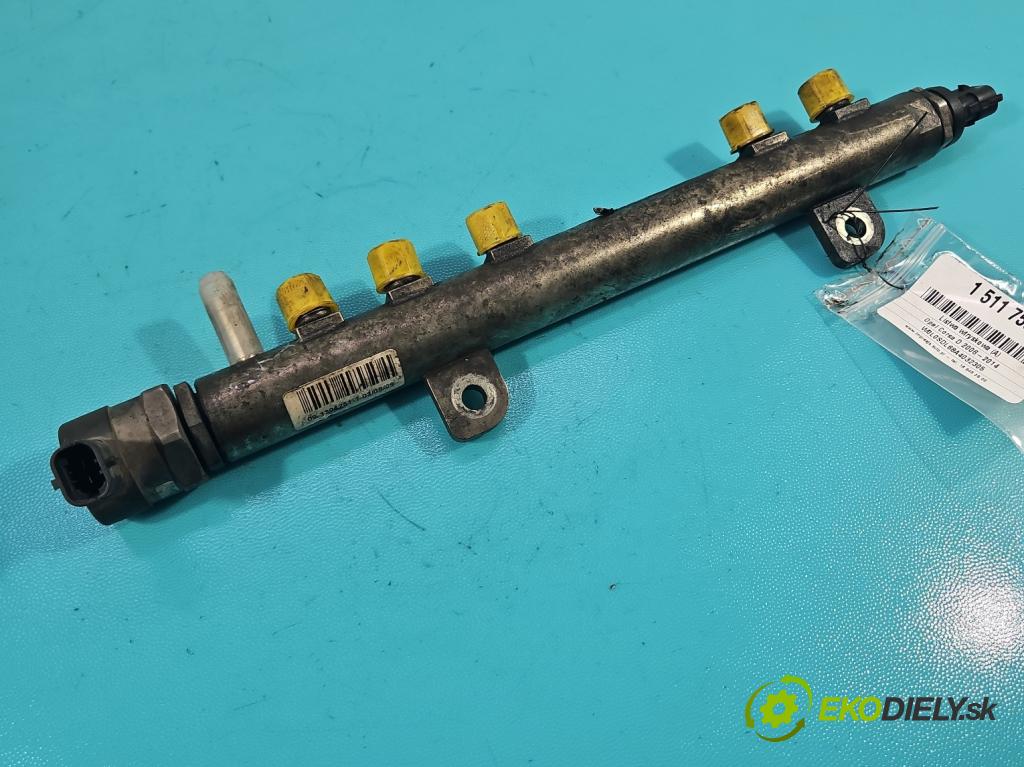 Opel Corsa D 2006-2014 1.3 cdti 75 HP manual 55 kW 1248 cm3 5- lišta vstrekovacia 0445214086 (Vstrekovacia lišta)