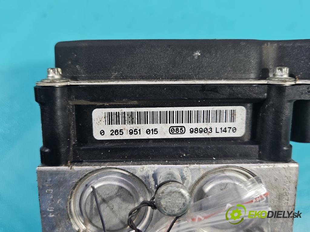 Opel Corsa D 2006-2014 1.3 cdti 75 hp manual 55 kW 1248 cm3 5- čerpadlo abs 0265230332 (Pumpa ABS)