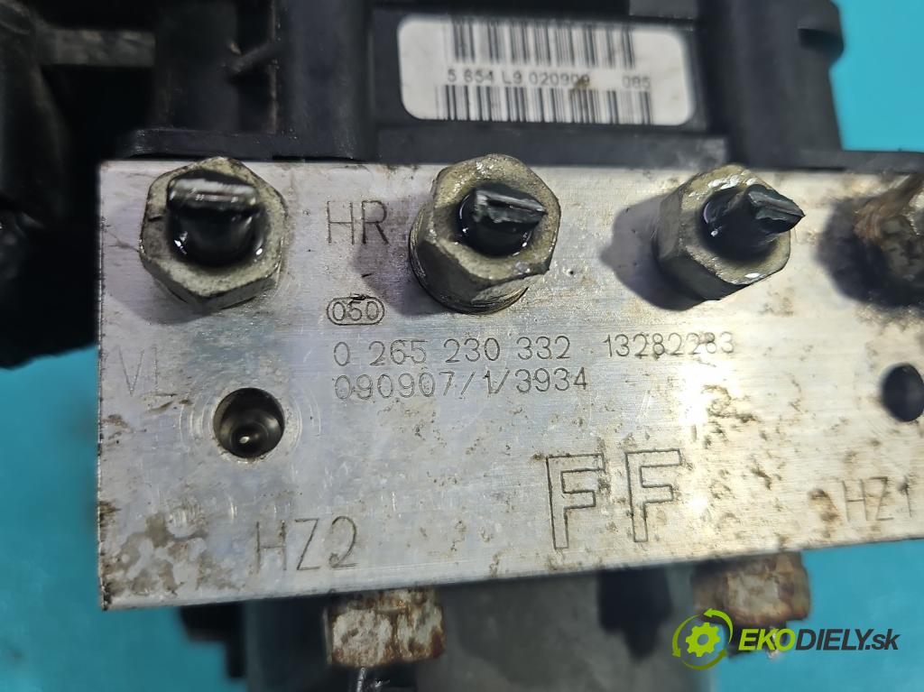 Opel Corsa D 2006-2014 1.3 cdti 75 hp manual 55 kW 1248 cm3 5- čerpadlo abs 0265230332 (Pumpa ABS)