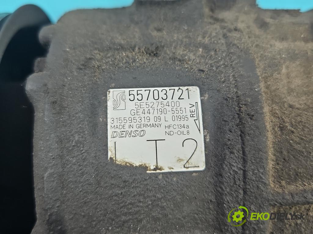 Opel Corsa D 2006-2014 1,3.0 cdti 75 HP manual 55 kW 1248 cm3 5- Kompresor: klimatizácie 55703721 (Kompresor klimatizácie)