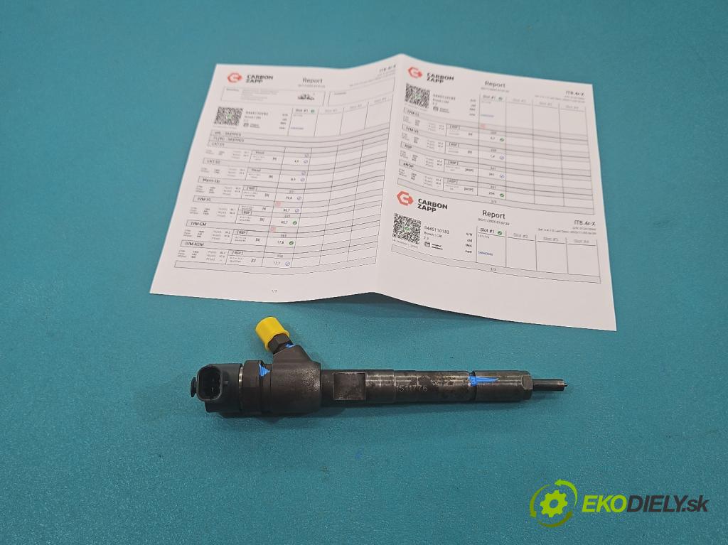 Opel Corsa D 2006-2014 1.3 cdti 75 HP manual 55 kW 1248 cm3 5- vstrek 0445110183 (Vstrekovač paliva)