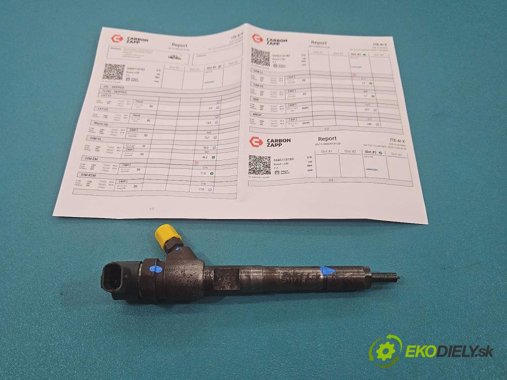 Opel Corsa D 2006-2014 1.3 cdti 75 HP manual 55 kW 1248 cm3 5- vstrek 0445110183 (Vstrekovač paliva)