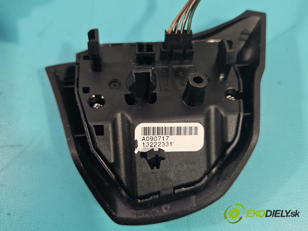 Opel Corsa D 2006-2014 1.3 cdti 75 HP manual 55 kW 1248 cm3 5- prepínač multifunkční: řízení: 13222331 (Prepínacie páčky pod volantom)