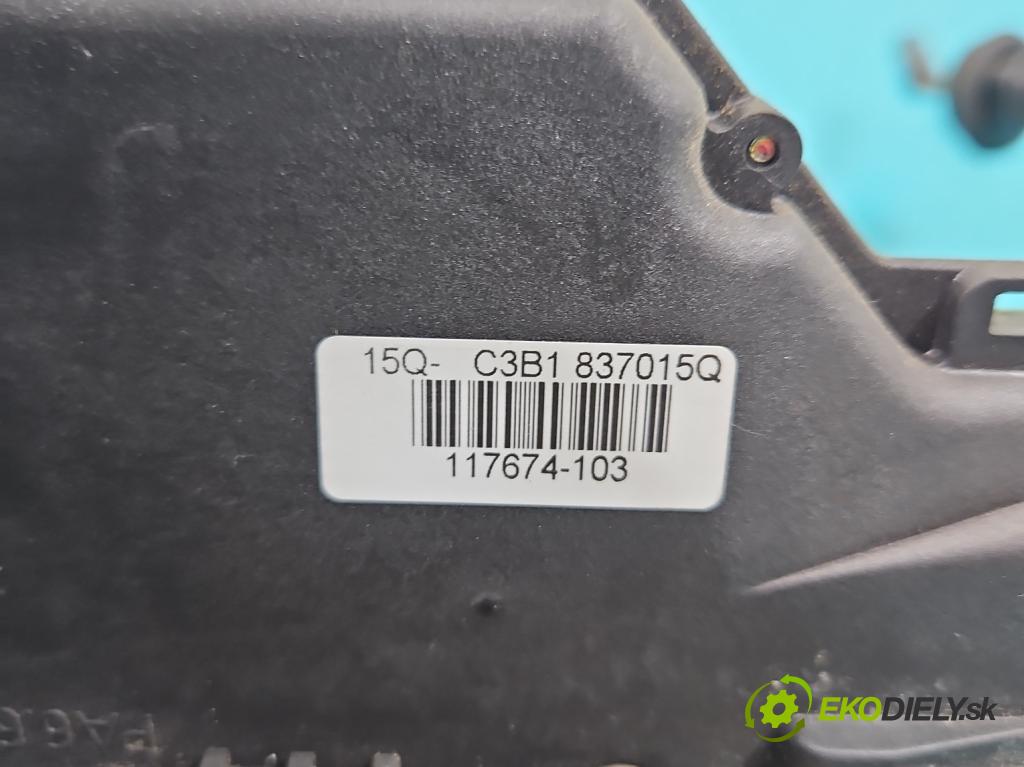 Vw Passat B5 1995-2005 1.9 tdi 101 hp manual 74 kW 1896 cm3 5- zámek přední levý 3B1837015Q