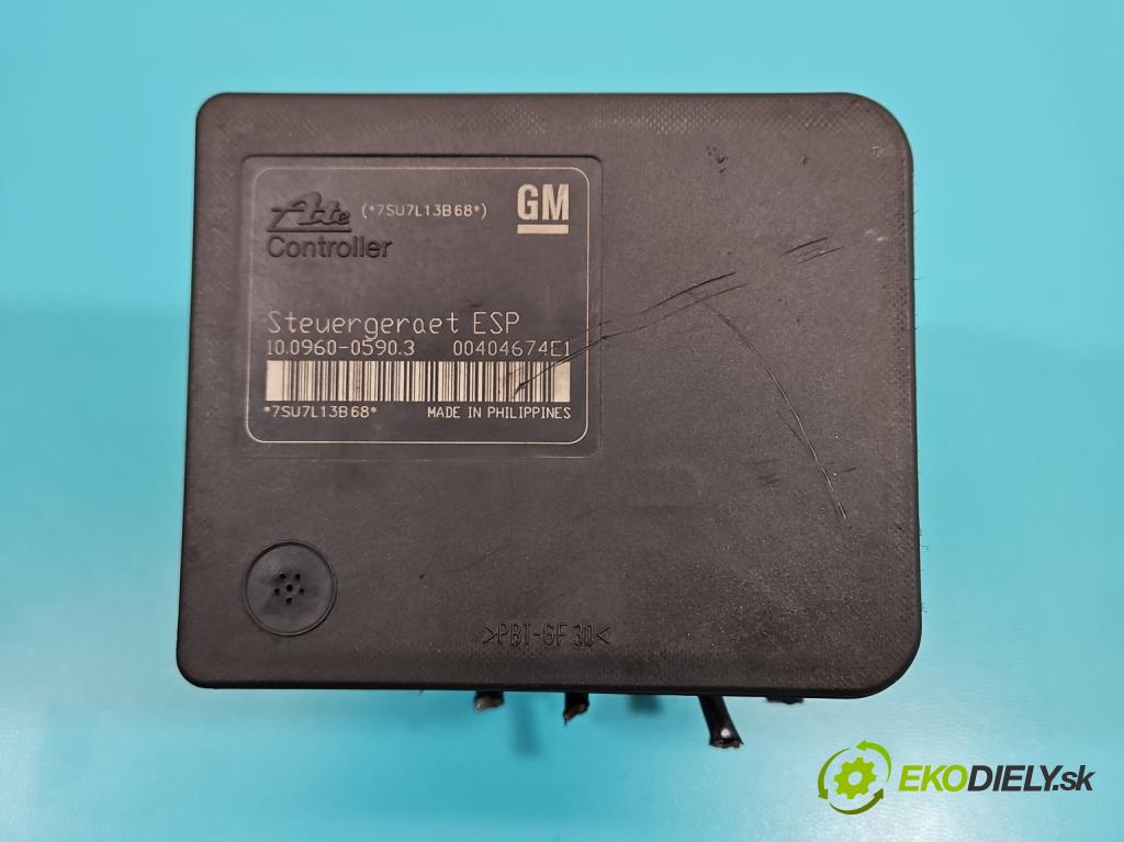 Opel Zafira B 2005-2014 1.9 cdti 120 hp manual 88 kW 1910 cm3 5- čerpadlo abs 13244860 (Pumpa ABS)