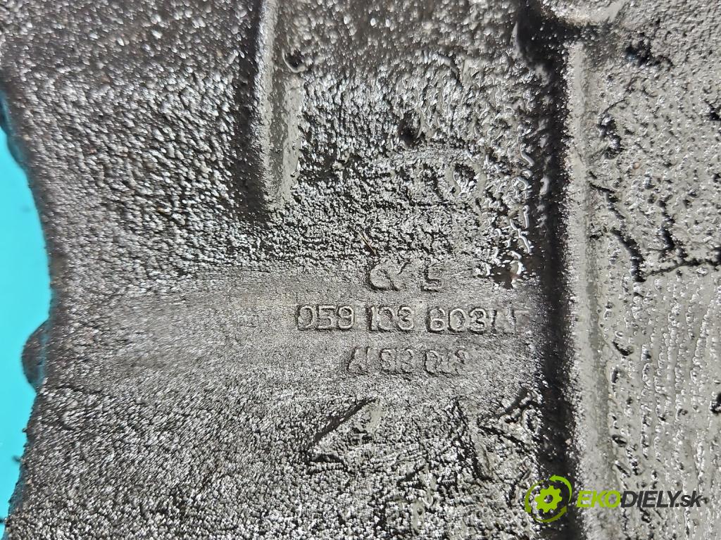 Audi A8 D3 2002-2009 3.0 tdi 232KM automatic 171 kW 2967 cm3 4- vaňa olejová 059103603AF (Olejová vaňa)