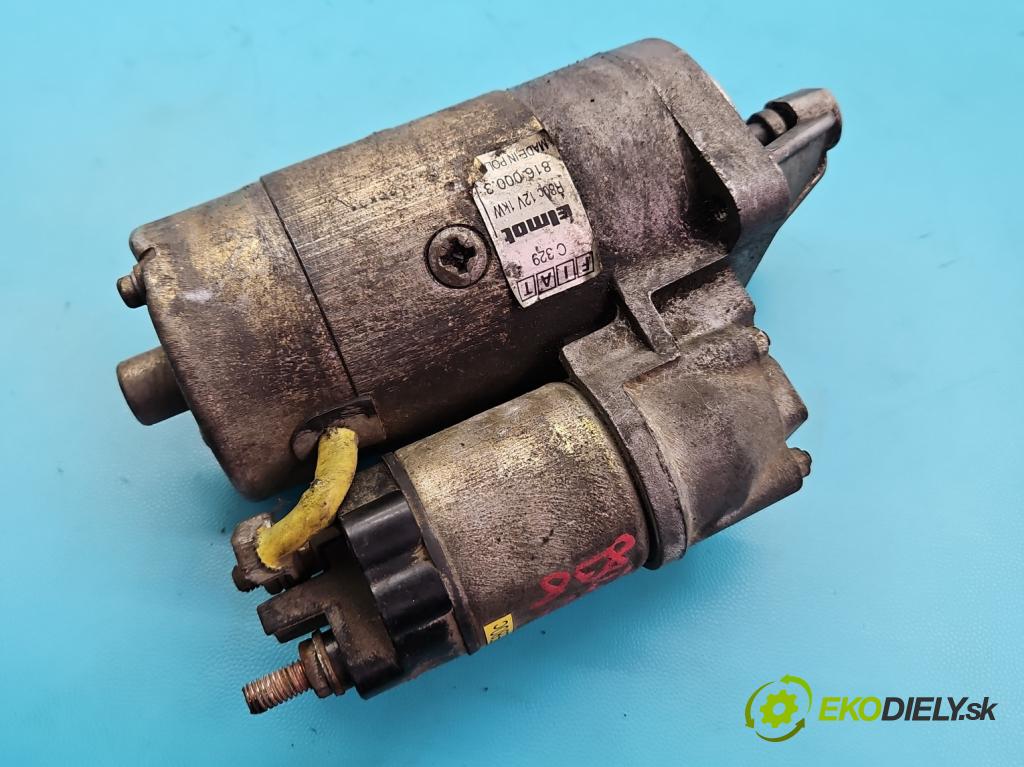 Fiat Seicento 0.9 39 HP manual 29 kW 899 cm3 3- štartér 8160003 (Štartér)