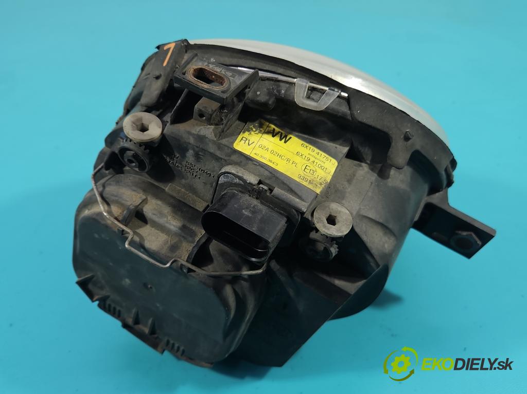 Vw Lupo 1.4 mpi 60 HP manual 44 kW 1390 cm3 3- Reflektor: ľavý 6X1941751J (Kľučka dverí ostatné)
