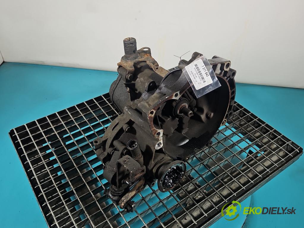 Vw Lupo 1.4 mpi 60 hp manual 44 kW 1390 cm3 3- převodovka stupňová manual FFR