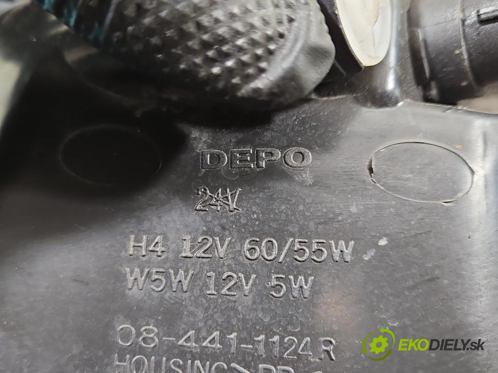 Audi A4 B5 1994-2001 1.8 20V 125 HP manual 92 kW 1781 cm3 4- Reflektor: pravý  (Svetlo predné pravé)