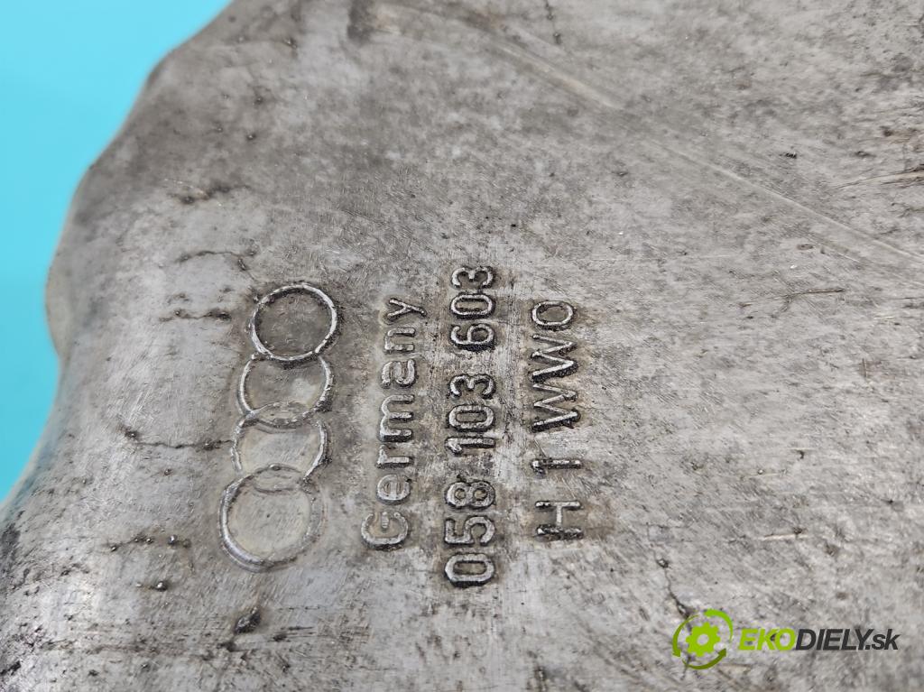 Audi A4 B5 1994-2001 1.8 20V 125 HP manual 92 kW 1781 cm3 4- vaňa olejová 058103603 (Olejová vaňa)