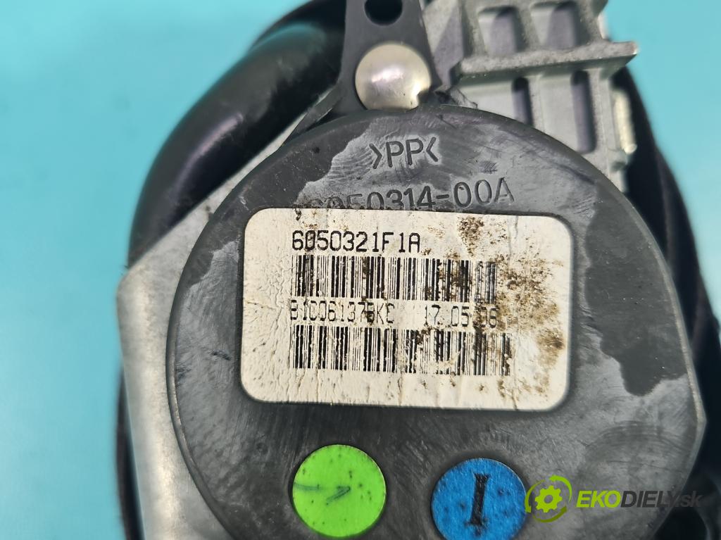 Vw Jetta V 2005-2010 1.9 tdi 105 HP manual 77 kW 1896 cm3 4- pas bezpečnosť: predné ľavý 1K4857705E