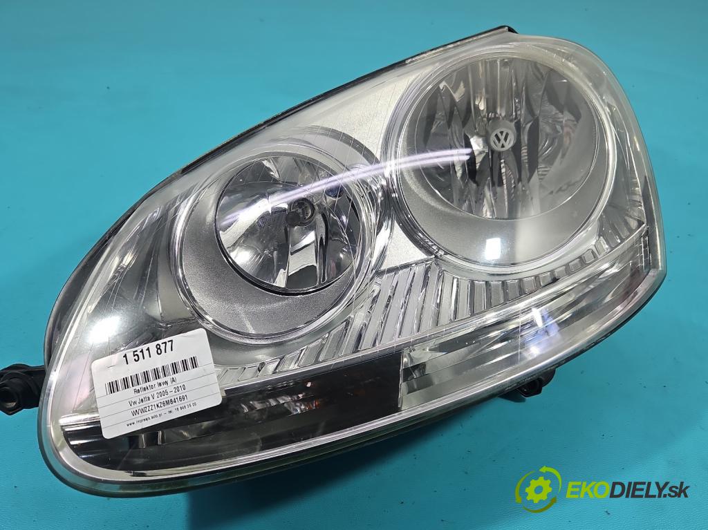 Vw Jetta V 2005-2010 1.9 tdi 105 HP manual 77 kW 1896 cm3 4- Reflektor: ľavý  (Kľučka dverí ostatné)