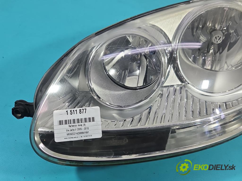 Vw Jetta V 2005-2010 1.9 tdi 105 HP manual 77 kW 1896 cm3 4- Reflektor: ľavý  (Kľučka dverí ostatné)