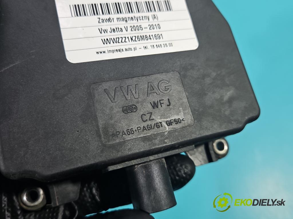 Vw Jetta V 2005-2010 1.9 tdi 105 HP manual 77 kW 1896 cm3 4- ventil magnetické: 6Q0906625 (Ventil ostatné)