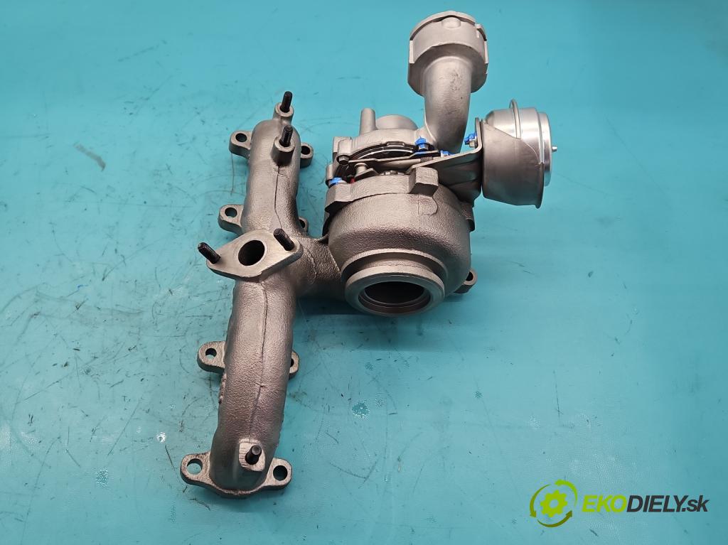 Vw Jetta V 2005-2010 1.9 tdi 105 HP manual 77 kW 1896 cm3 4- turbodúchadlo, turbo repasovaná 751851-1