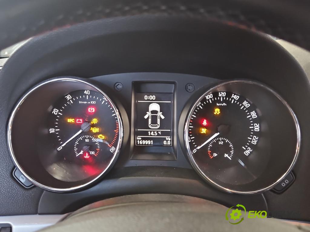 Skoda Yeti 2009-2017 1.2 TSI 105 hp manual 77 kW 1197 cm3 5- Přístrojová deska 5L0920840J (Přístrojová deska)