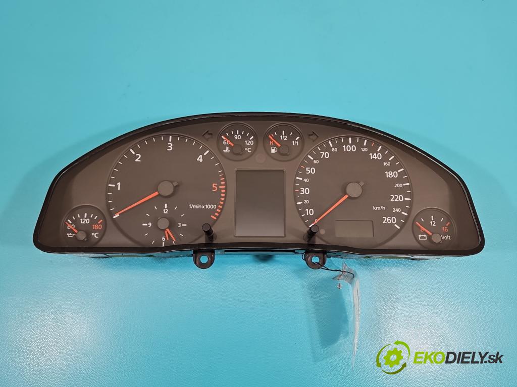 Audi A4 B5 1994-2001 2.5 tdi 150 HP manual 110 kW 2496 cm3 4- prístrojovka/ budíky 8D0919881H (Prístrojová doska)