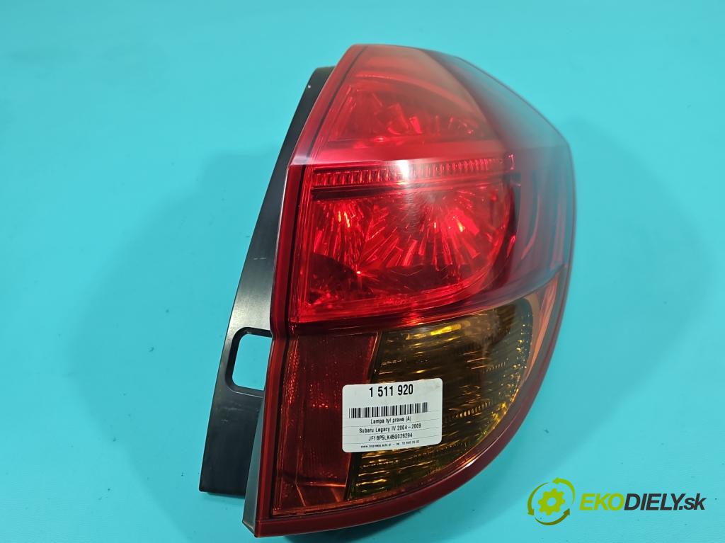 Subaru Legacy IV 2004-2009 2.0 B boxer 137 hp manual 101 kW 1994 cm3 5- světlo zadní pravé 220-20792 (Klika dveří ostatní)