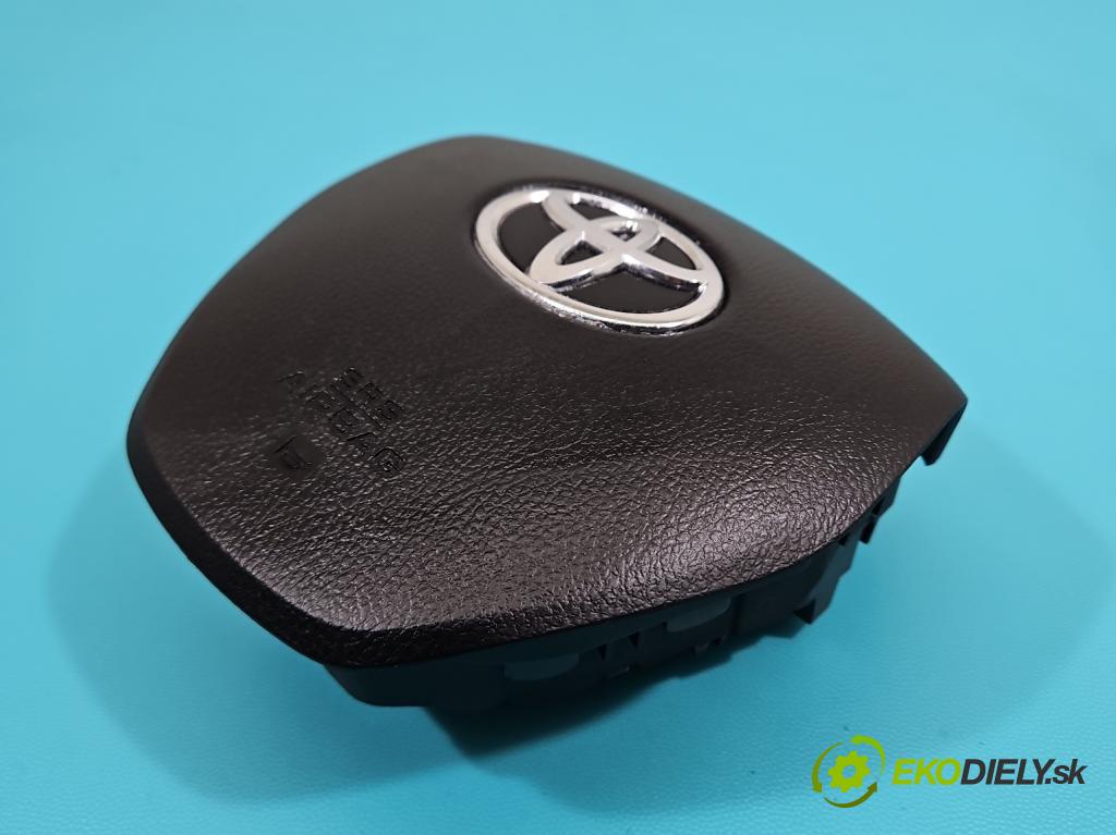 Toyota Auris II 2012-2018 1.6 16V 132  HP manual 97 kW 1598 cm3 5- airbag vzduch: Řidiči: 45130-02450-C1 (Airbag)
