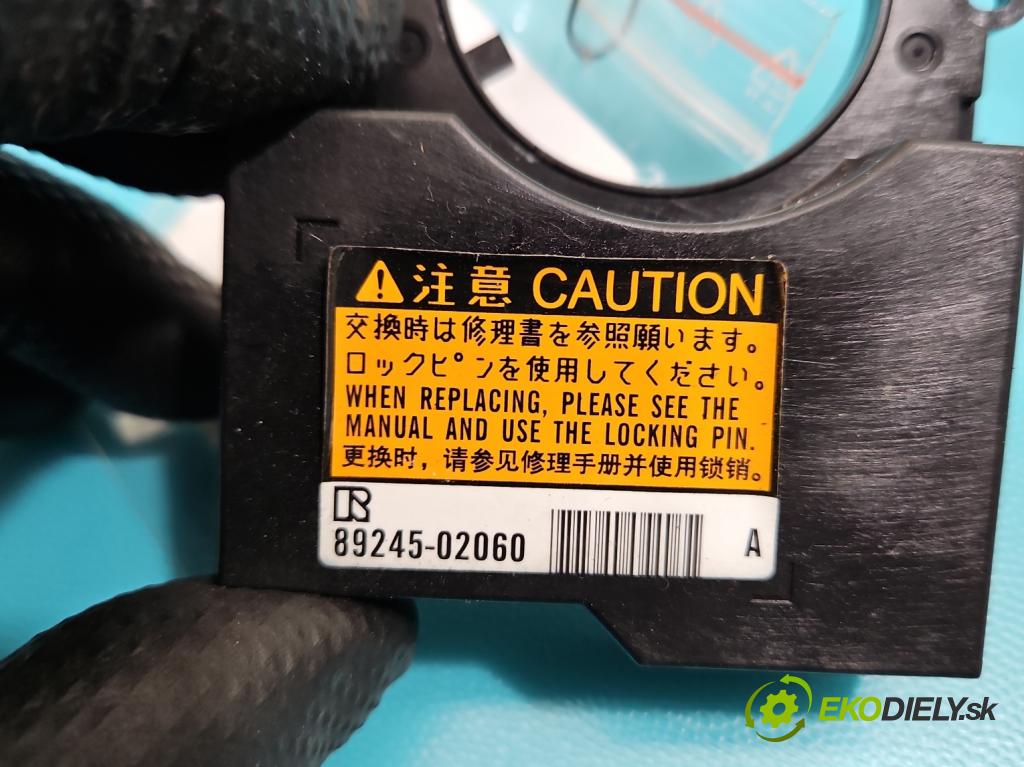 Toyota Auris II 2012-2018 1.6 16V 132  HP manual 97 kW 1598 cm3 5- snímač uhla otočenie: 89245-02060