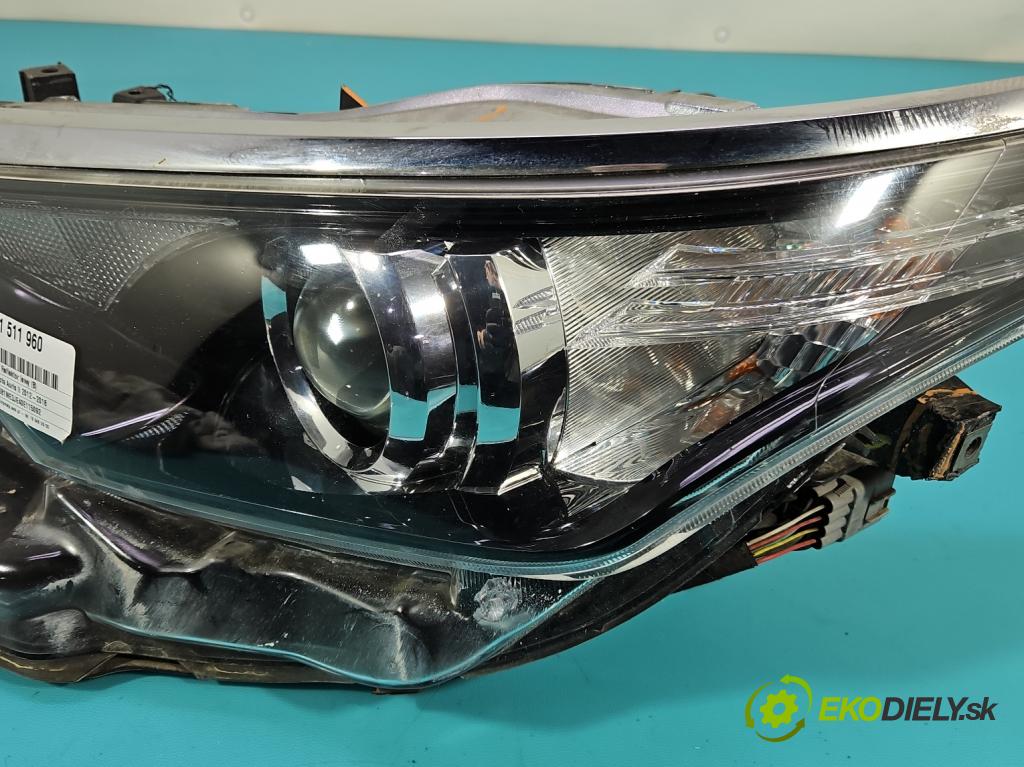 Toyota Auris II 2012-2018 1.6 16V 132 hp manual 97 kW 1598 cm3 5- světlo levý 81150-02K30 (Klika dveří ostatní)