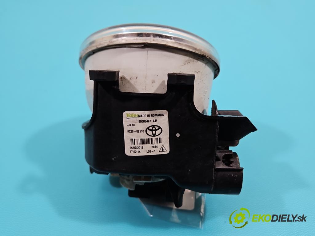 Toyota Auris II 2012-2018 1.6 16V 132 hp manual 97 kW 1598 cm3 5- Halogen levý 81220-02110 (Klika dveří ostatní)