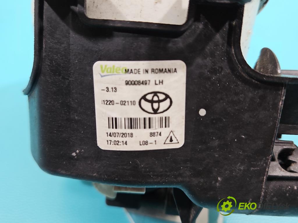 Toyota Auris II 2012-2018 1.6 16V 132 hp manual 97 kW 1598 cm3 5- Halogen levý 81220-02110 (Klika dveří ostatní)