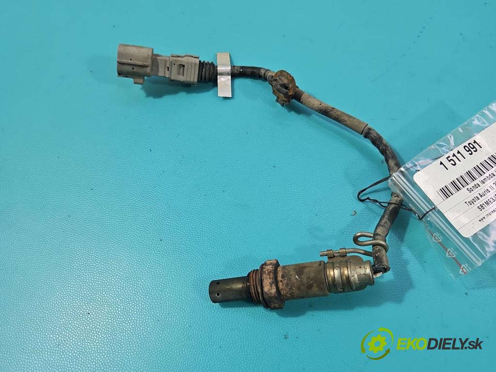 Toyota Auris II 2012-2018 1.6 16V 132  HP manual 97 kW 1598 cm3 5- Sonda lambda 89465-12A40 (Lambda sonda)