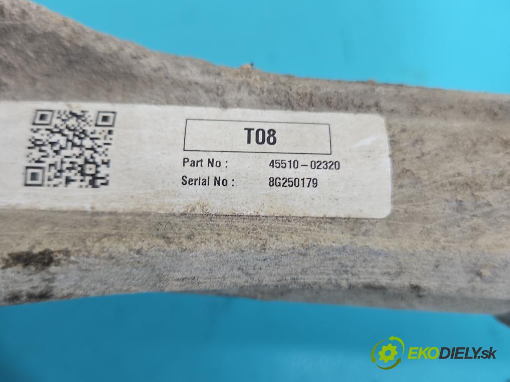 Toyota Auris II 2012-2018 1.6 16V 132 hp manual 97 kW 1598 cm3 5- řízení volant 45510-02320