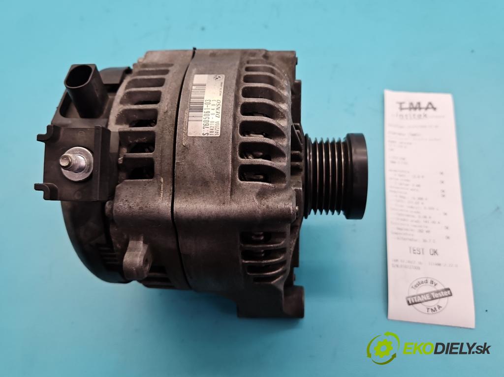 Bmw 5 F10 2010-2017 2.0b 184hp automatic 135 kW 1997 cm3 4- Alternator 7605061 (Alternátor)